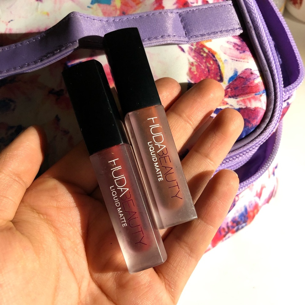 huda beauty matte liquid lipsticks